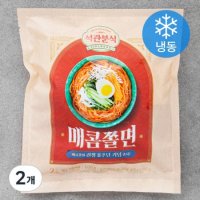 석관동떡볶이 매콤 쫄면 2인분 냉동 2개 600g one option