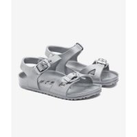 버켄스탁 BIRKENSTOCK KIDS 키즈 리오 에바 메탈릭실버 1003533