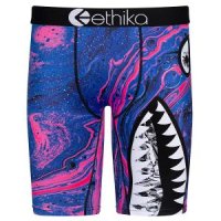 Ethika 남성용 스테이플 복서 브리프 봄버 스월 봄버 소용돌이 Large