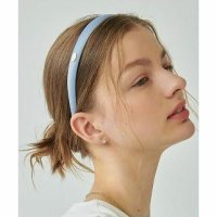 헤즈 HAS Oval Logo Sky hairband - HAS TL013