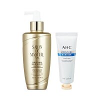 살롱드마스터 슉슉 헤어세럼 150ml + AHC 배리어 핸드크림 75ml