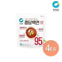 청정원 청정원 콩담백면 비빔국수 2인 423 6g x 4개