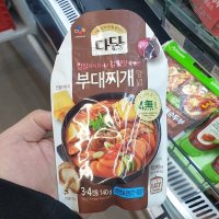 CJ 다담 부대찌개 양념 140g 아이스팩 포장