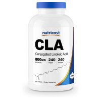 Nutricost CLA Conjugated Linoleic Acid CLA 공액리놀레산 800mg 240정