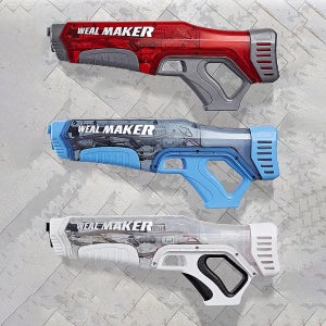 자동 물 충전 투명 전자 전동 워터건 스피라 워터밤 물총 물놀이