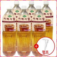 희창 카페시럽 1 5L x 6개 시럽펌프