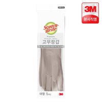 3M 파스텔 고무장갑 대형 5입