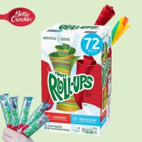 베티크로커 후르츠 롤업 젤리 버라이어티팩 72롤 대용량 Fruit Roll-Ups