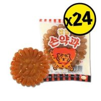 무직 타이거 찹쌀 손약과 50g 24개세트 사무실 학교 학원 탕비실 단체 간식 수입 과자