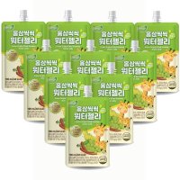 네이처픽 홍삼씩씩 워터젤리 청포도맛 100g 10팩 어린이음료