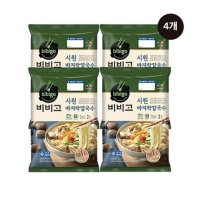 CJ제일제당 비비고 시원바지락칼국수 642g 4개