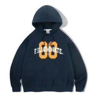 FILLUMINATE 오버핏 럭비 로고 후디-네이비 Overfit Rugby Logo Hoodie-Navy