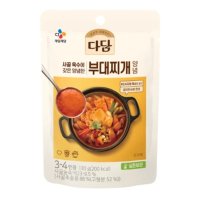 CJ제일제당 CJ 제일제당 요리가 쉬운 우리집 레시피 다담 사골부대찌개양념 130g 맛있는 향이좋은 맛