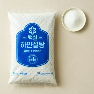 백설 하얀설탕 3kg