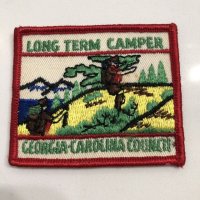 빈티지 BSA BOY SCOUT GA-CAROLINA COUNCIL 장기 캠핑 패치