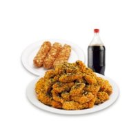 60계치킨 크크크순살 & 포테이토치즈스틱 & 콜라 1.25L