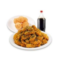 60계치킨 크크크순살 & 치즈볼 & 콜라 1.25L