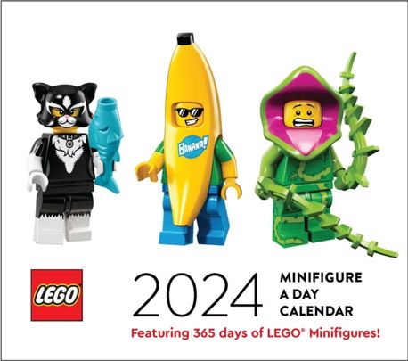 Lego Minifigure a Day 2024 Daily Calendar (Classic Teachings on Spiritual Truth and Enlightenment)