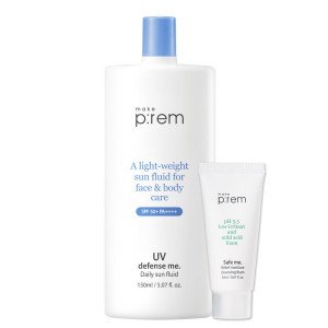 메이크프렘 유브이 디펜스 미 데일리 선플루이드 150ml +폼20ml