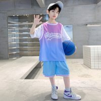 남아 농구복 반팔 세트 여름 트레이닝복 boys summer suit C11