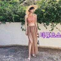 수영복 여성 여자용 사각 팬티 비키니 티류으스