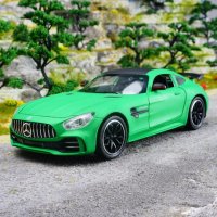 메르세데스 벤츠 AMG GT 사운드 라이트 풀백 자동차 장난감 슈퍼카 시뮬레이션 합금