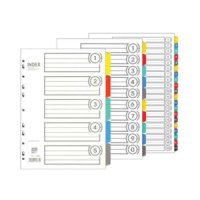 알파 인덱스간지 PVC 10분류 A4 I-610