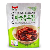 일미농수산 일가집 마늘쫑 무침 500g 식당반찬 밥반찬