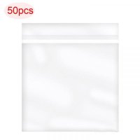 50Pieces set OPP Gel Record Protective Sleeves Self Adhesive Bag For 7 Inches Vinyl Records Turntabl