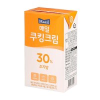 쿠킹크림 조지방30 1L매일유업 주