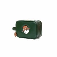 말본골프 MALBON GOLF 버킷 클래식 파우치 GREEN Bucket Classic Pouch