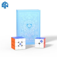 매직 큐브 GAN 상자 마그네틱 M 속도 자기 부상 UV 퍼즐 GES Magico Cubo GANcube 키덜트 GAN356 GAN13