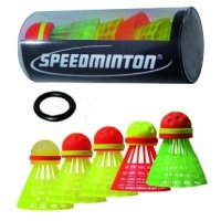 Speedminton Mix 5pk 스피더 튜브 - Birdies for Speed 5종 - 야외 게임용 배드민턴 크로스민턴 SM0