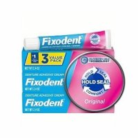 Fixodent 컴플리트 오리지널 의치 접착 크림 2 4온스 3개 팩