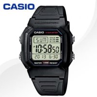 카시오 CASIO 카시오 남성 우레탄밴드 디지털시계 W-800H-1A