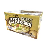 이가자연면 감자수제비 186 5g x 8개입 MC