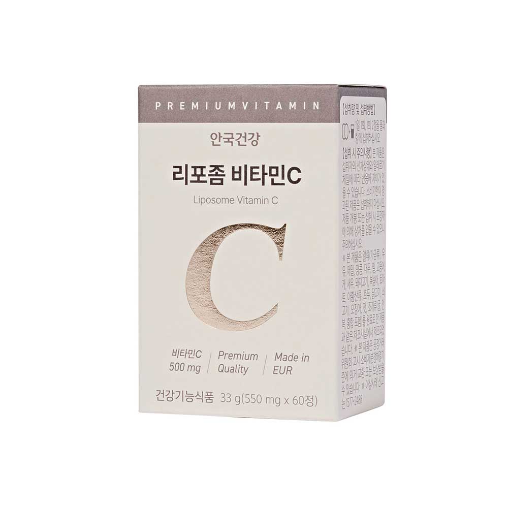 안국건강 리포좀 <b>비타민C</b> 550mg x 60캡슐