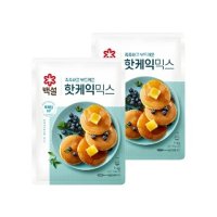 CJ제일제당 백설 핫케익믹스 1kg x2개