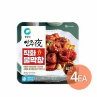 청정원 안주야 직화불막창 160g x 4개