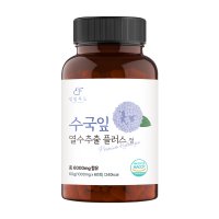 빌립푸드 수국잎 추출물 열수 플러스 정 1000mg x 60정