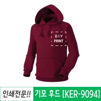 KHAN 단체티셔츠 후드티 남녀공용 로고 인쇄 KER-9094