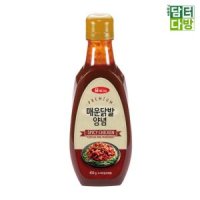 움트리 매운닭발양념 450g 3개