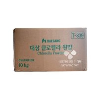 대상 클로렐라 원말 10kg Chlorella Powder 건강기능식품 원료