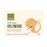 올가 ORGA 요거트가 들어간 샌드웨이퍼 32g3box