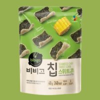 CJ 김부각 비비고 칩 스위트콘 40g 10봉