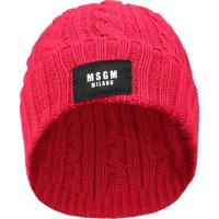 MSGM 23FW 키즈 엠에스지엠 모자 FUCHSIA F3MSJUHT057 044