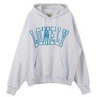 노앙,LONELY/LOVELY HOODIE ASH GRAY