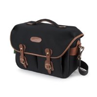 빌링햄 Hadley One Black Canvas / Tan Leather