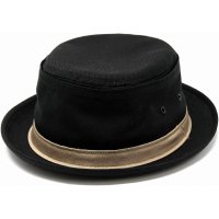 New York Hat Porkpie Hat 캐쥬얼 면모자 페도라 - M