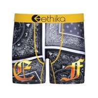 Ethika 남성용 MID 복서 브리프 터프 코드 잔디 코드